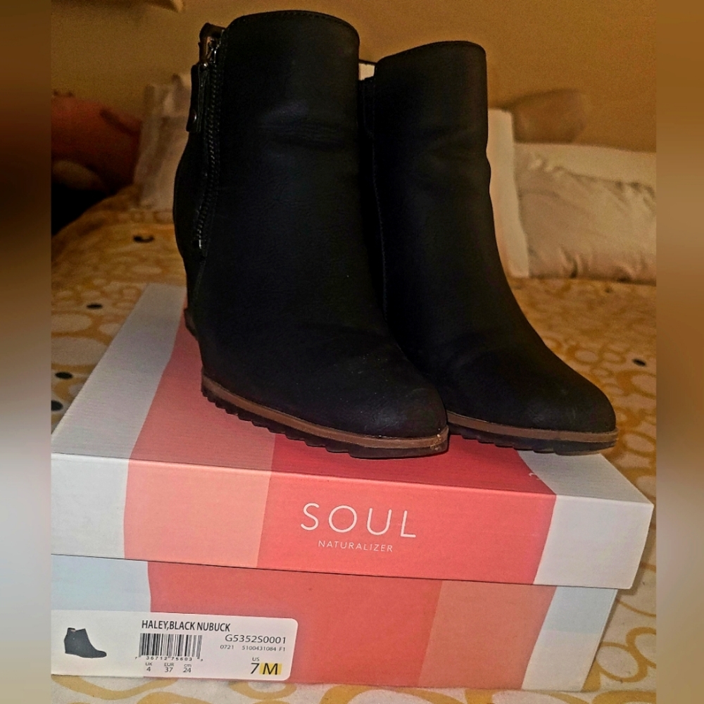 Black booties